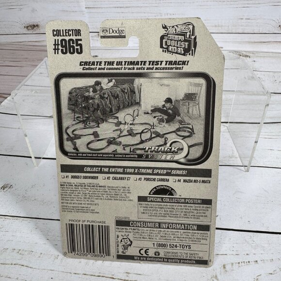 Hot Wheels Lot of 4 – Fantasy & Concept Cars (Carded, Package Wear) - Picture 6 of 16